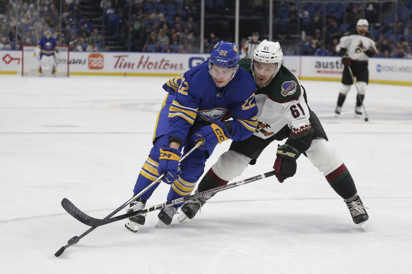 Arizona Coyotes v Buffalo Sabres