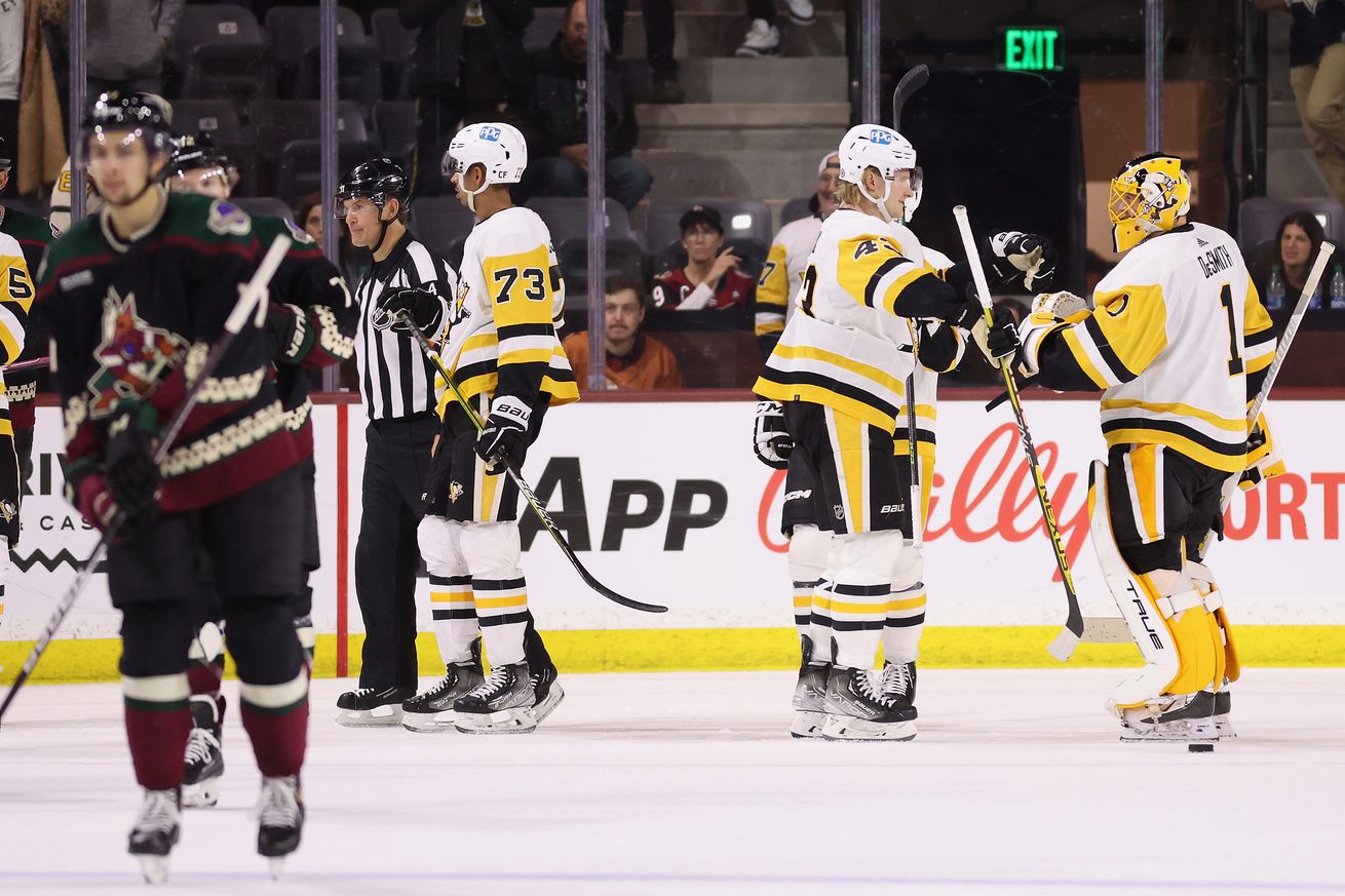 Pittsburgh Penguins v Arizona Coyotes