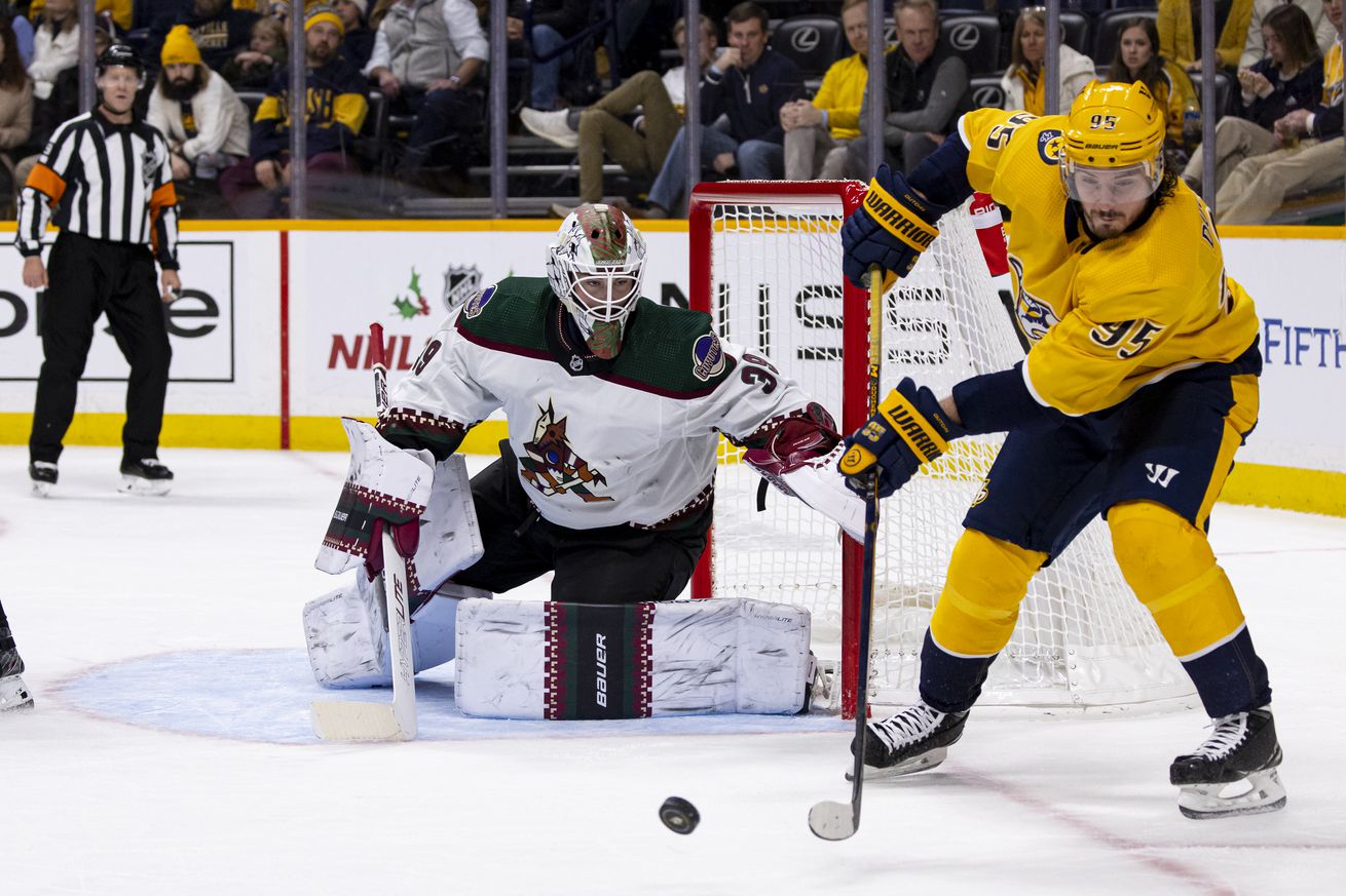 Arizona Coyotes v Nashville Predators