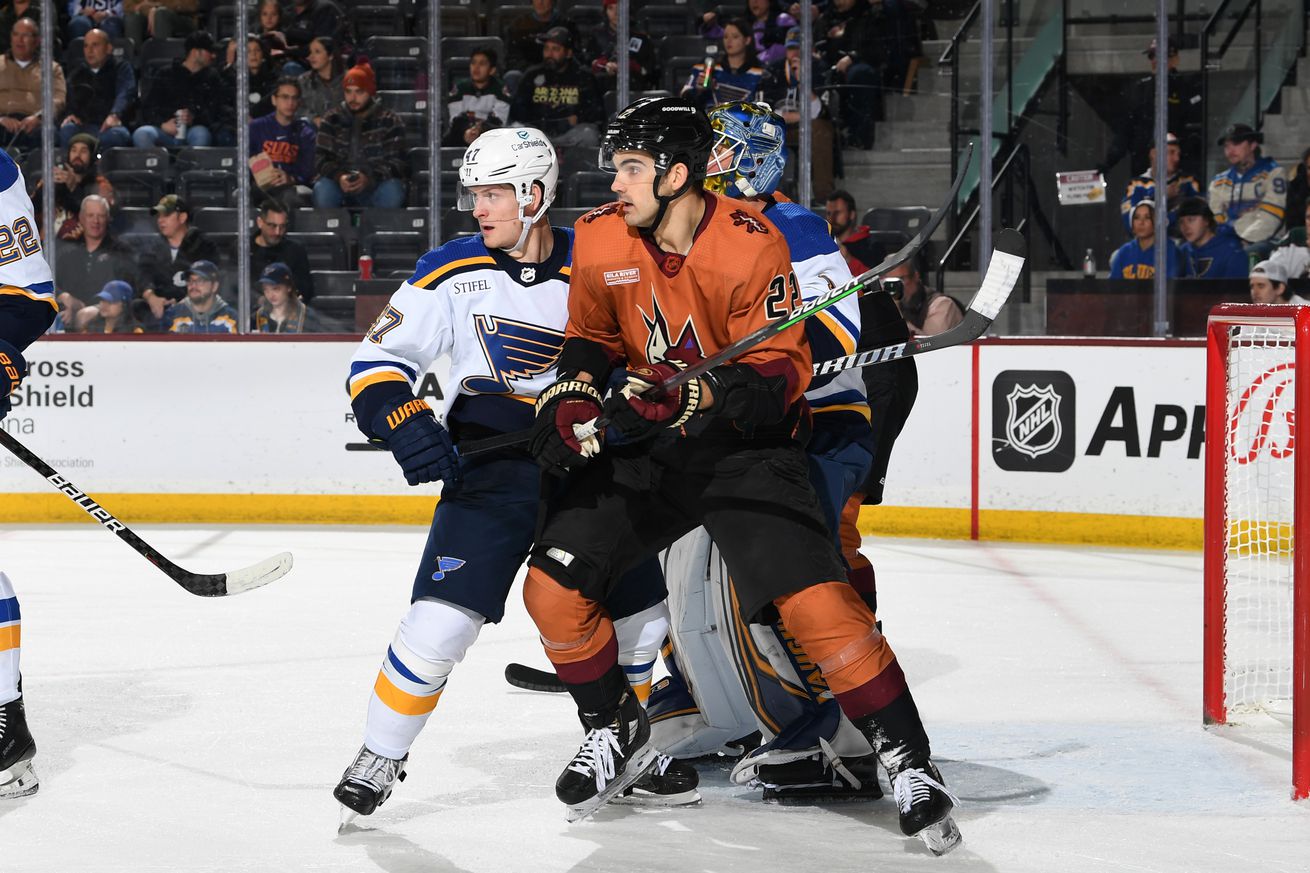 St Louis Blues v Arizona Coyotes