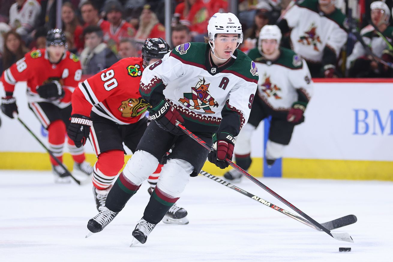 Arizona Coyotes v Chicago Blackhawks