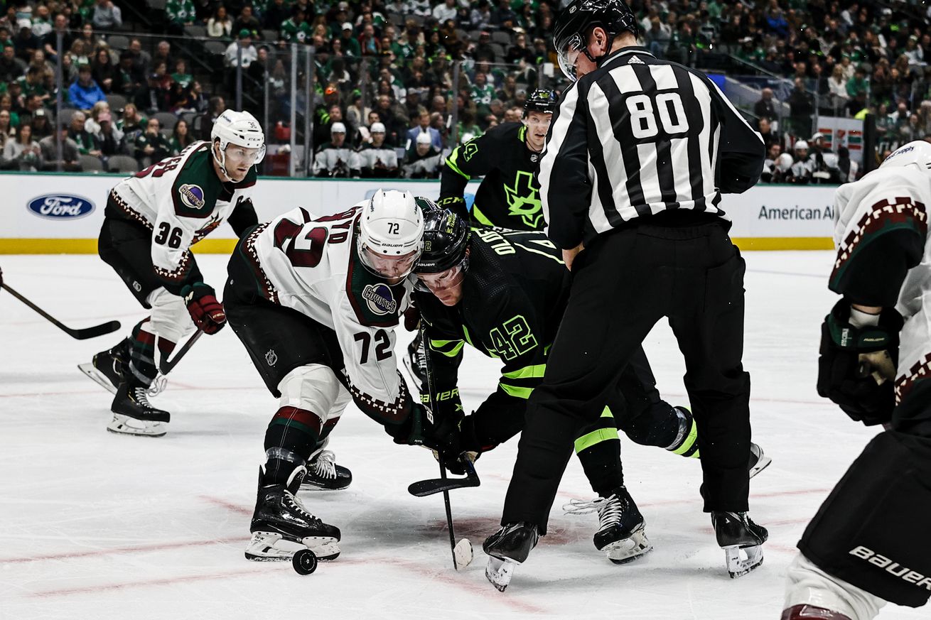 NHL: JAN 21 Coyotes at Stars