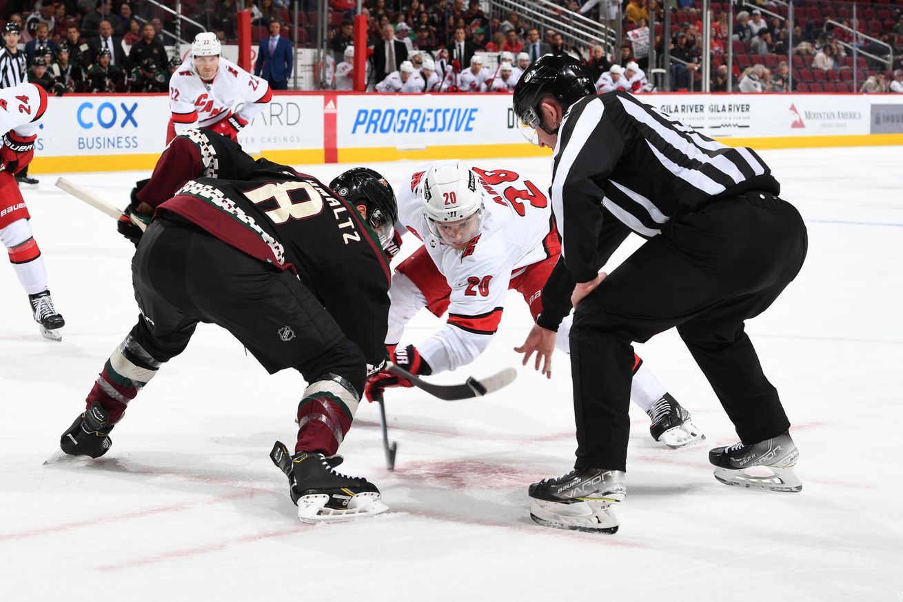 Carolina Hurricanes v Arizona Coyotes