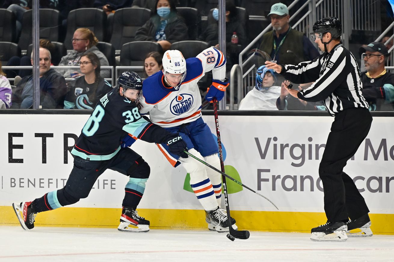 NHL: Preseason-Edmonton Oilers at Seattle Kraken