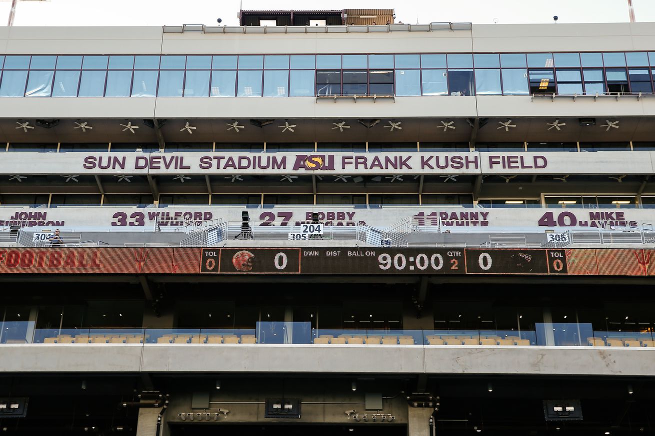 COLLEGE FOOTBALL: SEP 01 Northern Arizona at Arizona State