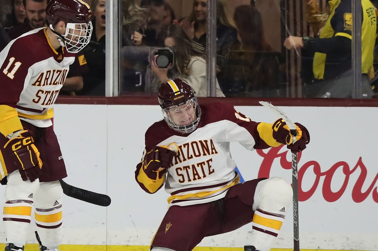 COLLEGE HOCKEY: JAN 13 Minnesota State at Arizona State