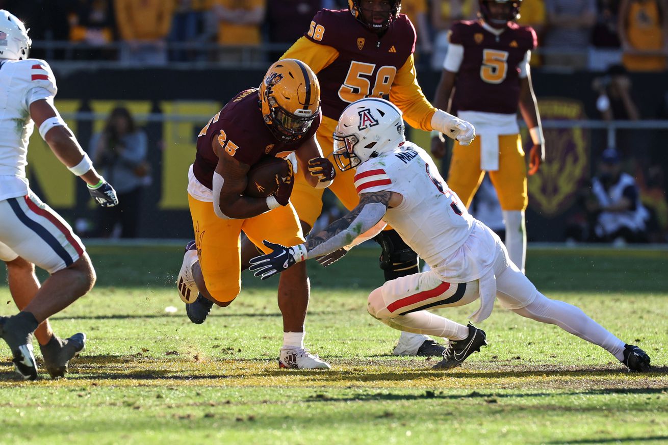 COLLEGE FOOTBALL: NOV 25 Arizona at Arizona State