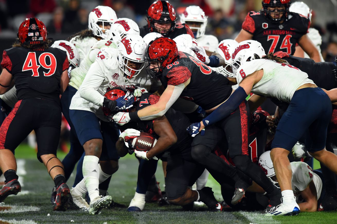 COLLEGE FOOTBALL: NOV 25 Fresno State at San Diego State