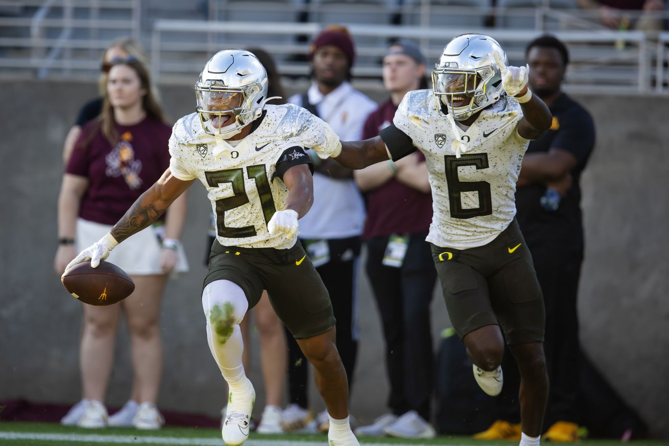 NCAA Football: Oregon at Arizona State