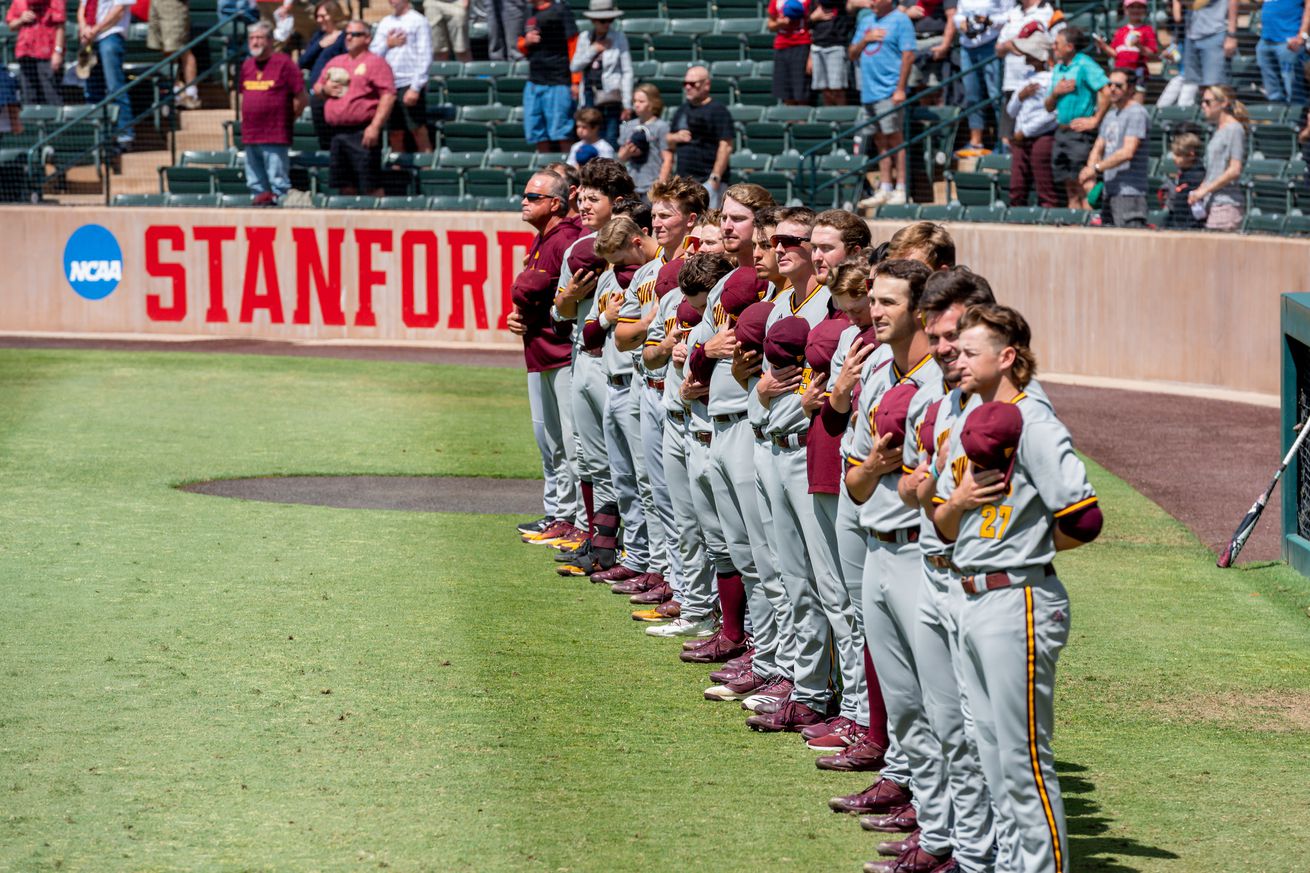 COLLEGE BASEBALL: APR 10 Arizona State at Stanford