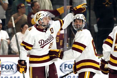 COLLEGE HOCKEY: OCT 13 Merrimack at Arizona State