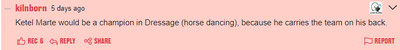 Ketel Marte would be a champion in Dressage (horse dancing) because he carries the team on his back