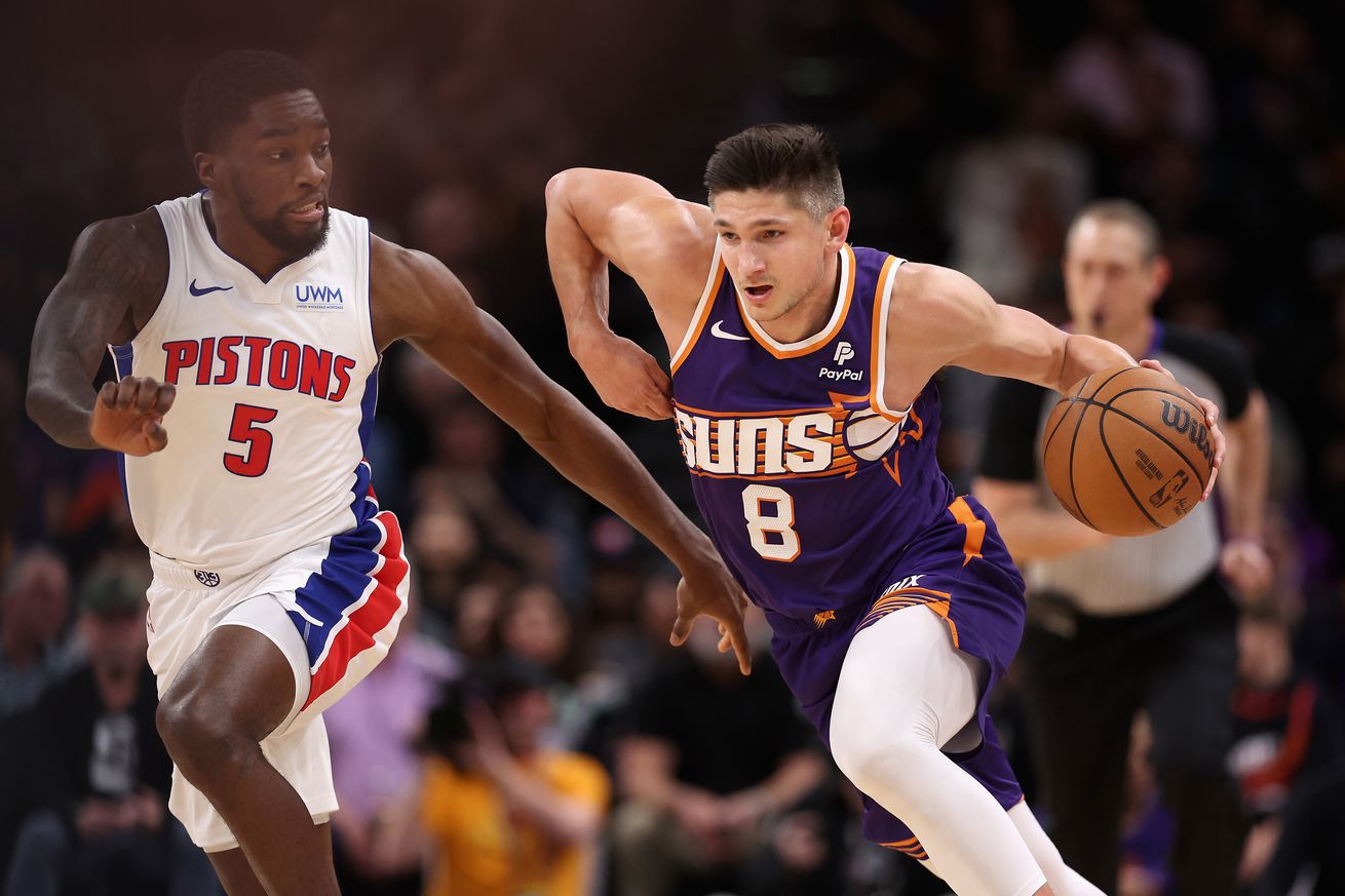 Detroit Pistons v Phoenix Suns