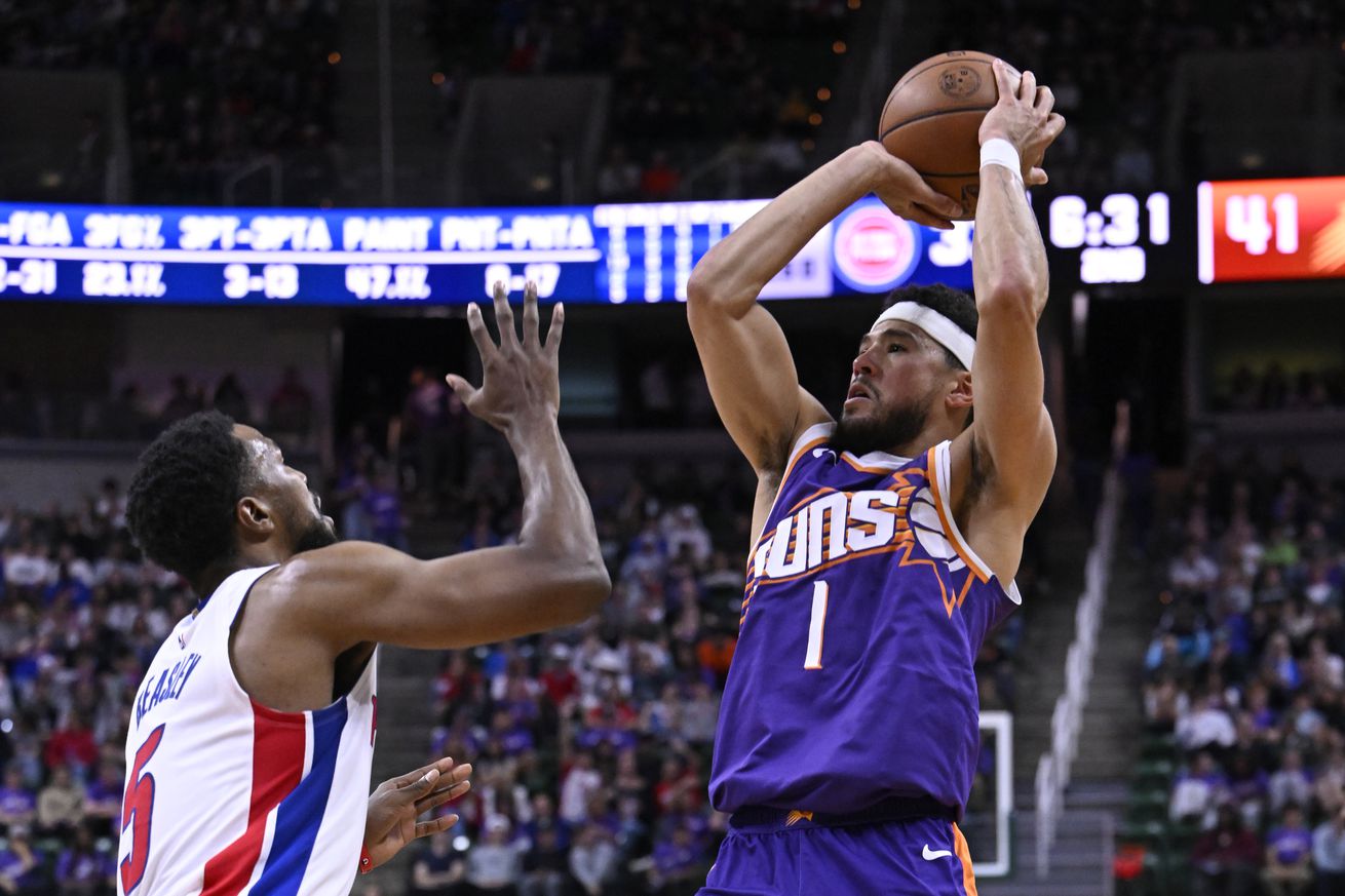 Phoenix Suns v Detroit Pistons