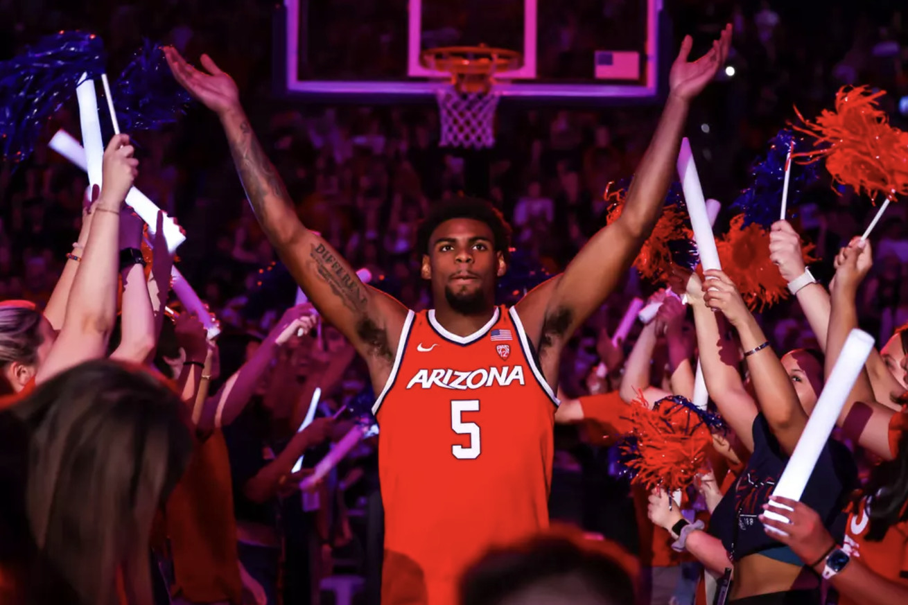 arizona-wildcats-mens-basketball-red-blue-2024-scrimmage-preview-dunk-contest-jefferson-frye-big12