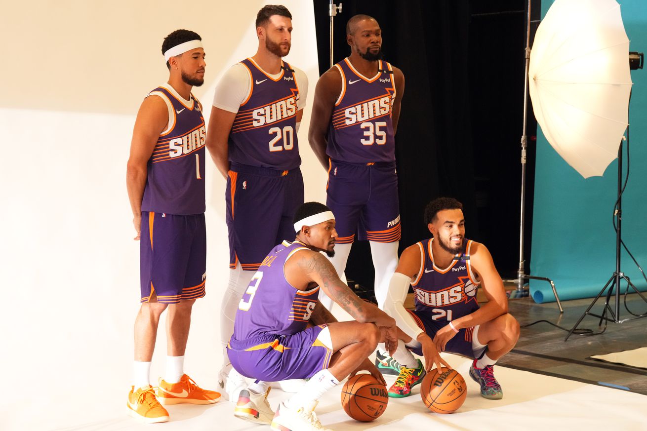 NBA: Phoenix Suns-Media Day