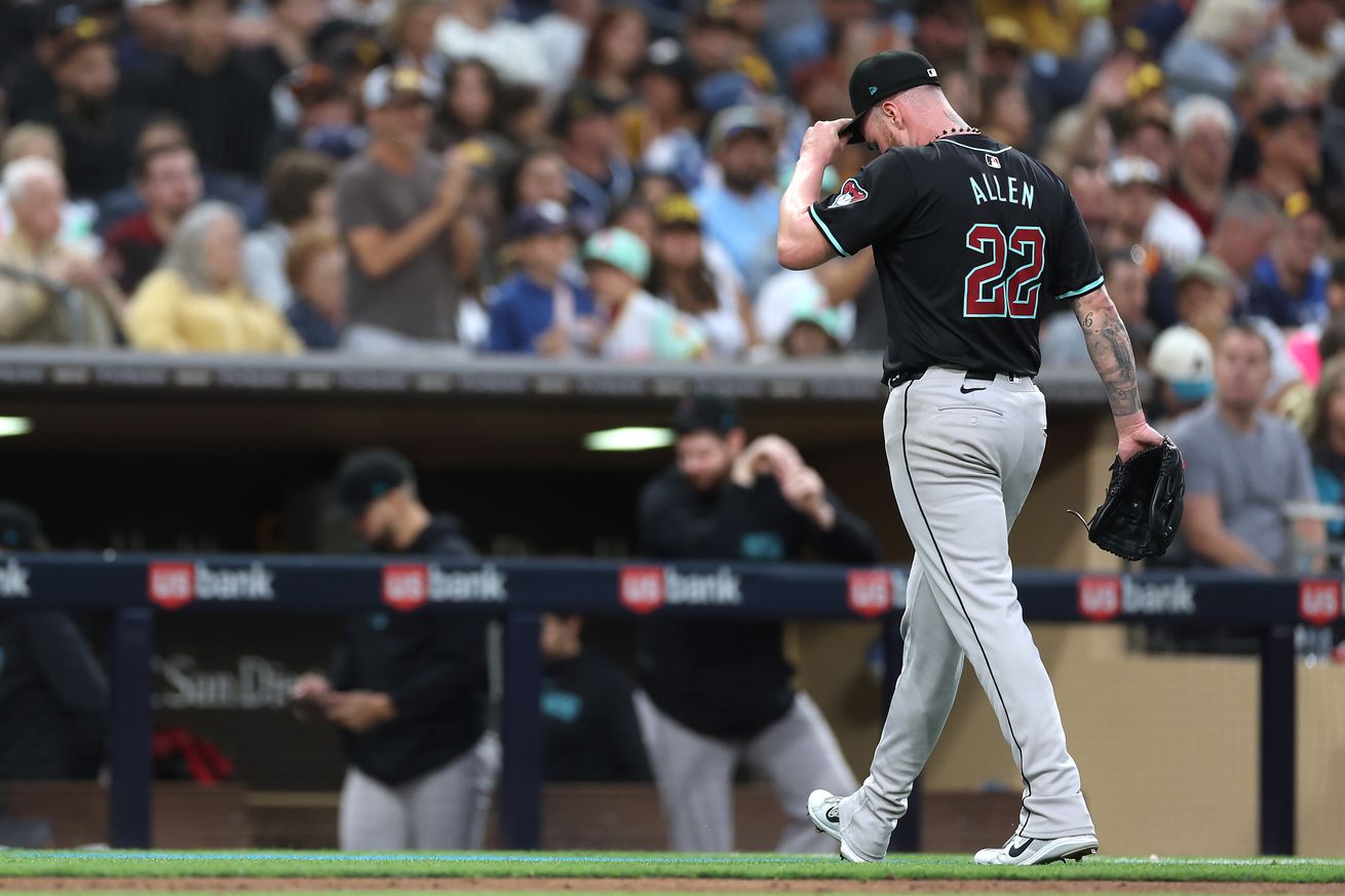 Arizona Diamondbacks v San Diego Padres