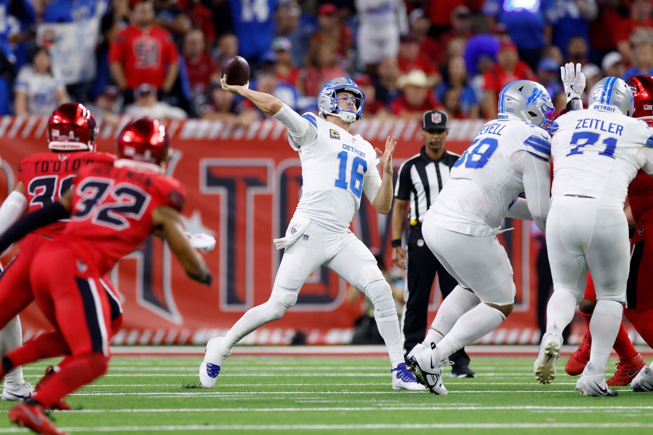 Detroit Lions v Houston Texans