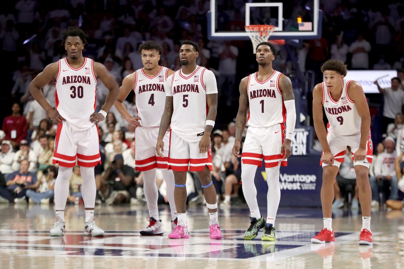 arizona-wildcats-mens-basketball-associated-press-top25-duke-wisconsin-battle4atlantis-tommy-lloyd