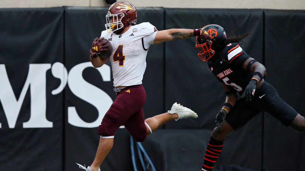 ASU’s Cam Skattebo ‘questionable’ Saturday vs. Kansas State