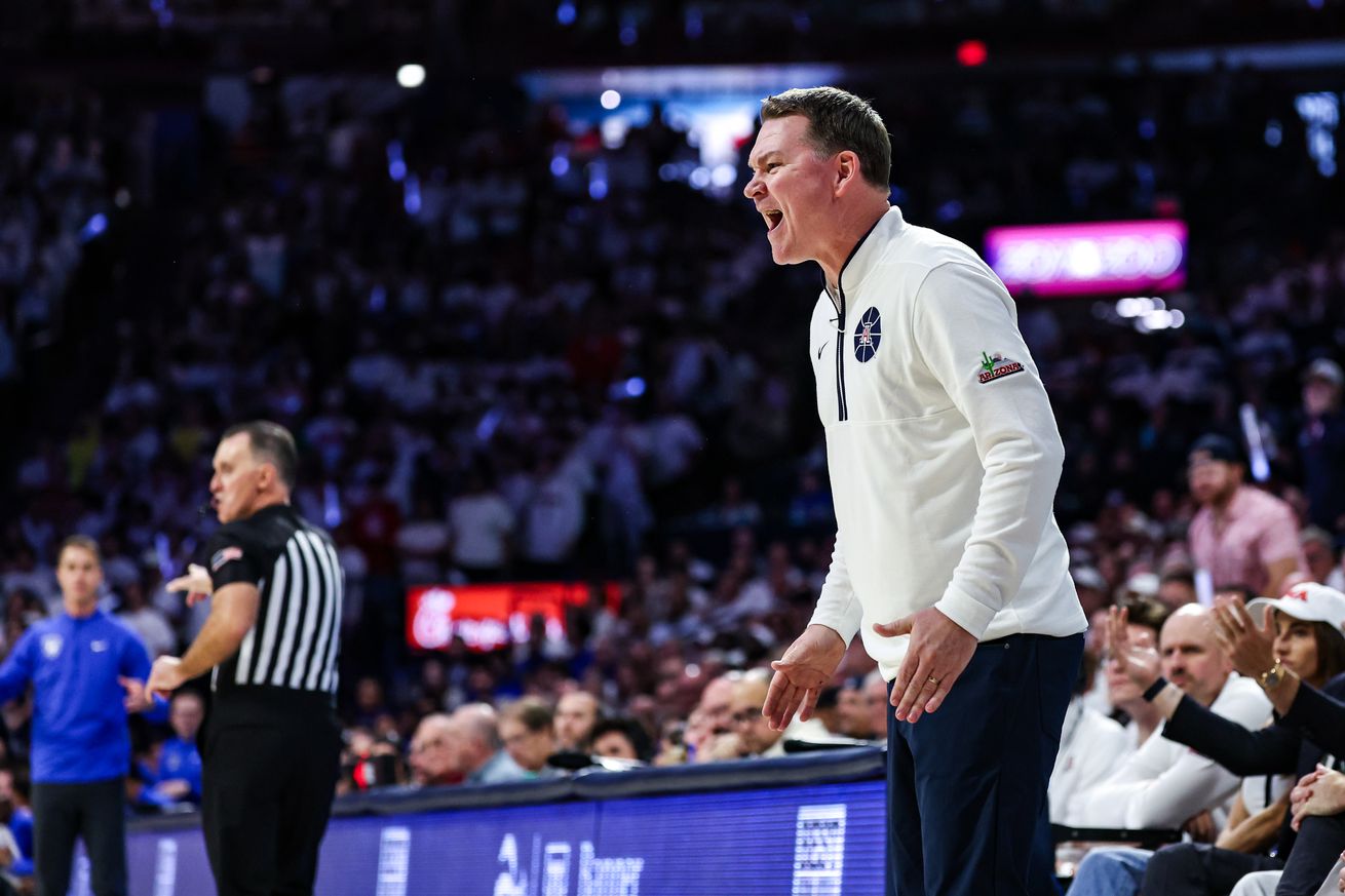 arizona-wildcats-mens-basketball-duke-blue-devils-tommy-lloyd-jaden-bradley-kj-lewis-postgame-2024