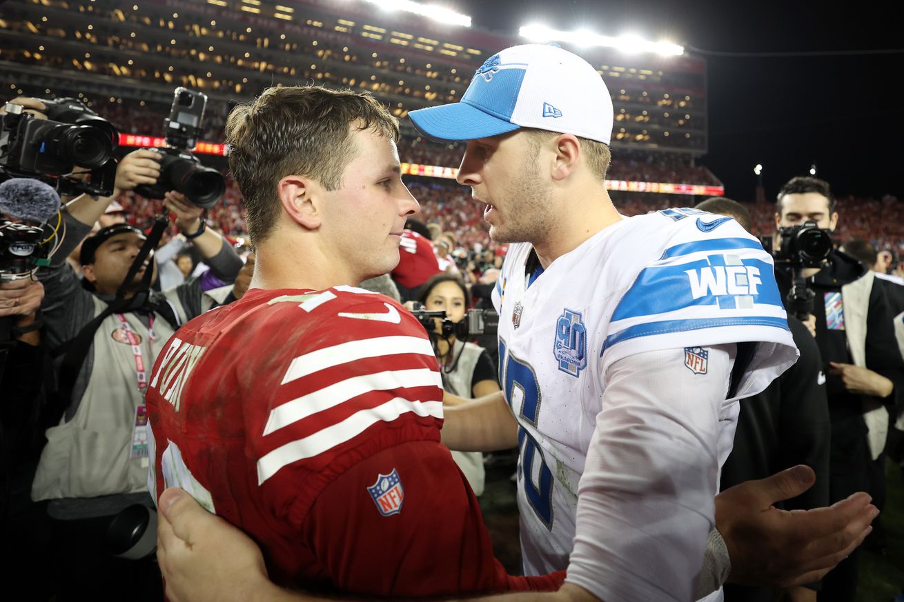 NFC Championship - Detroit Lions v San Francisco 49ers