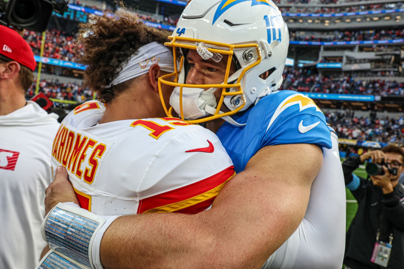 Chargers Chiefs at SoFi Stadium.