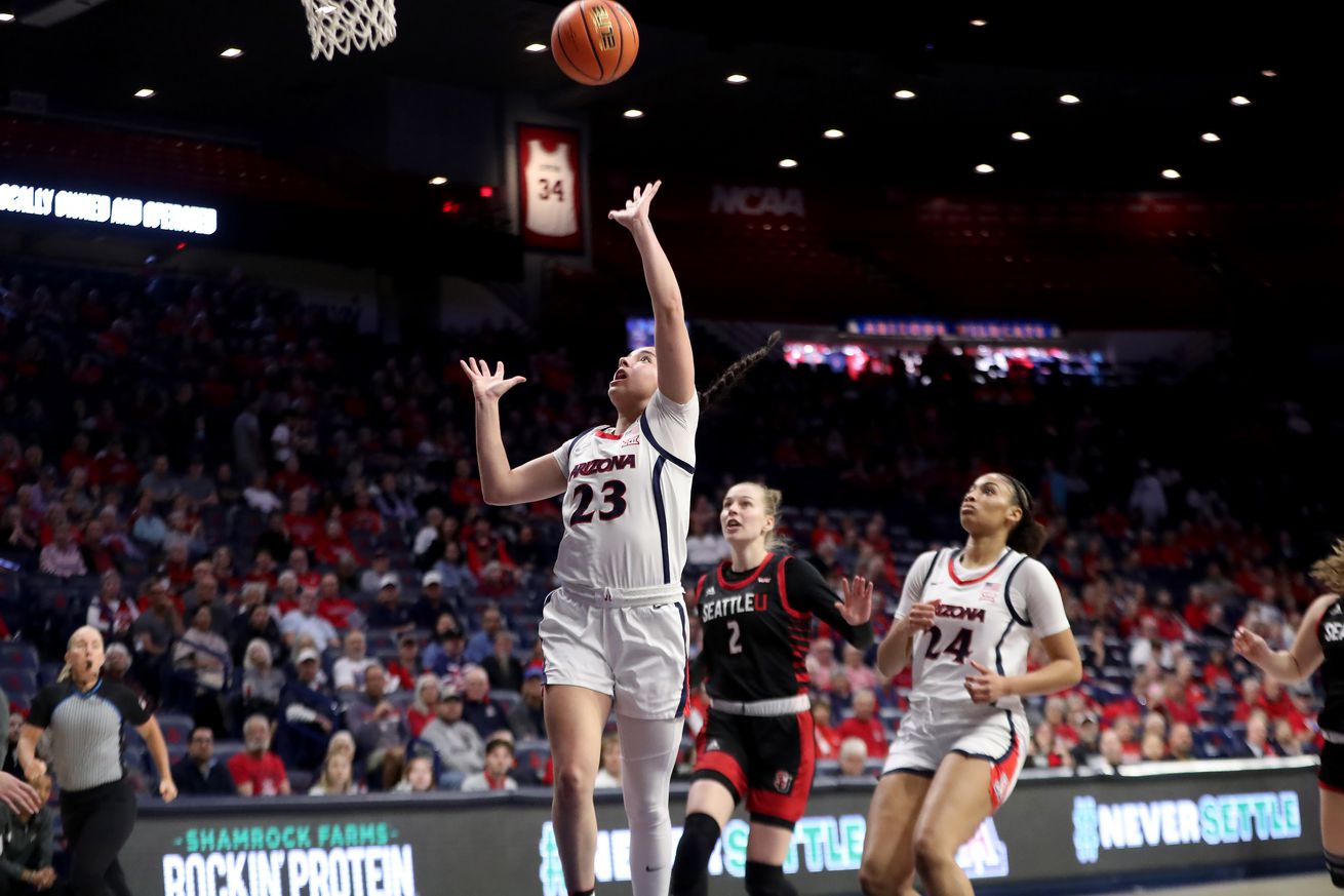 COLLEGE BASKETBALL: DEC 02 Women’s - Seattle at Arizona