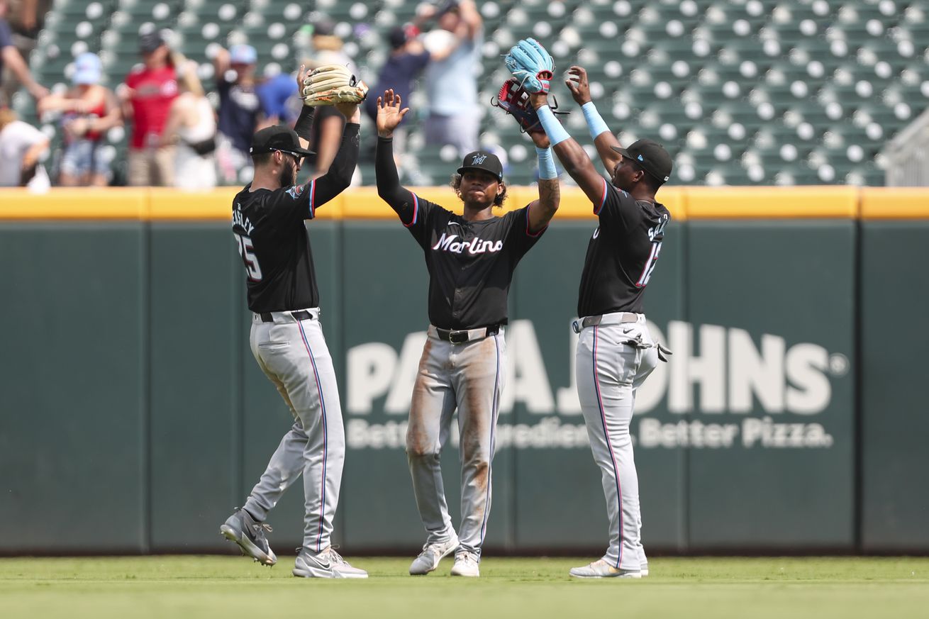 MLB: Miami Marlins at Atlanta Braves