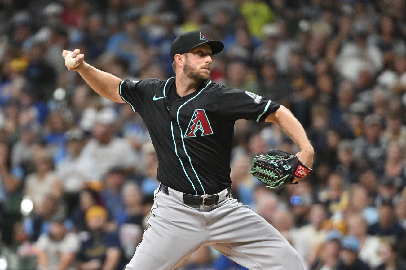 MLB: Arizona Diamondbacks at Milwaukee Brewers