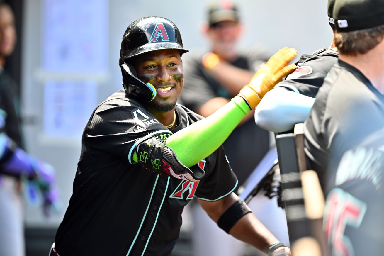 Arizona Diamondbacks v Cleveland Guardians - Game 1