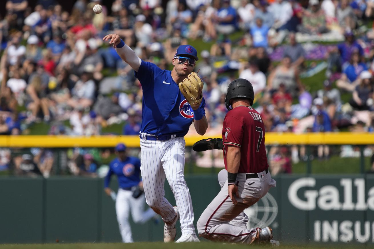 MLB: Spring Training-Arizona Diamondbacks at Chicago Cubs