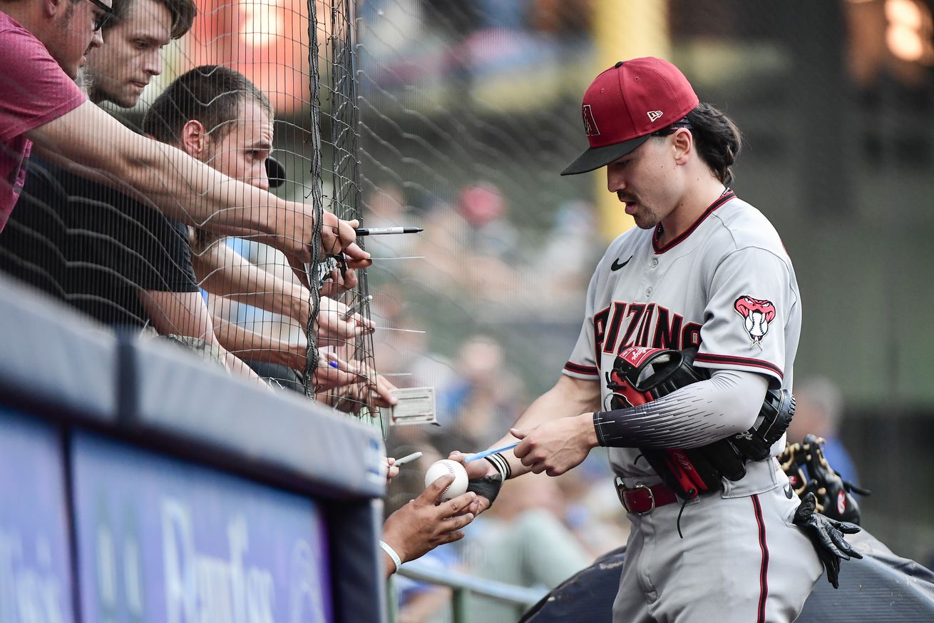 MLB: Arizona Diamondbacks at Milwaukee Brewers