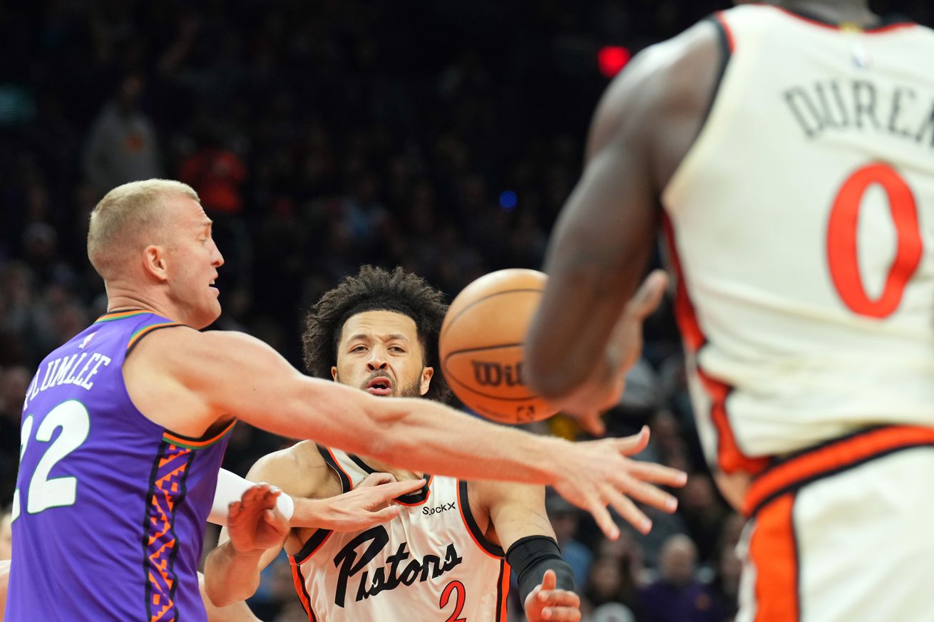 NBA: Detroit Pistons at Phoenix Suns