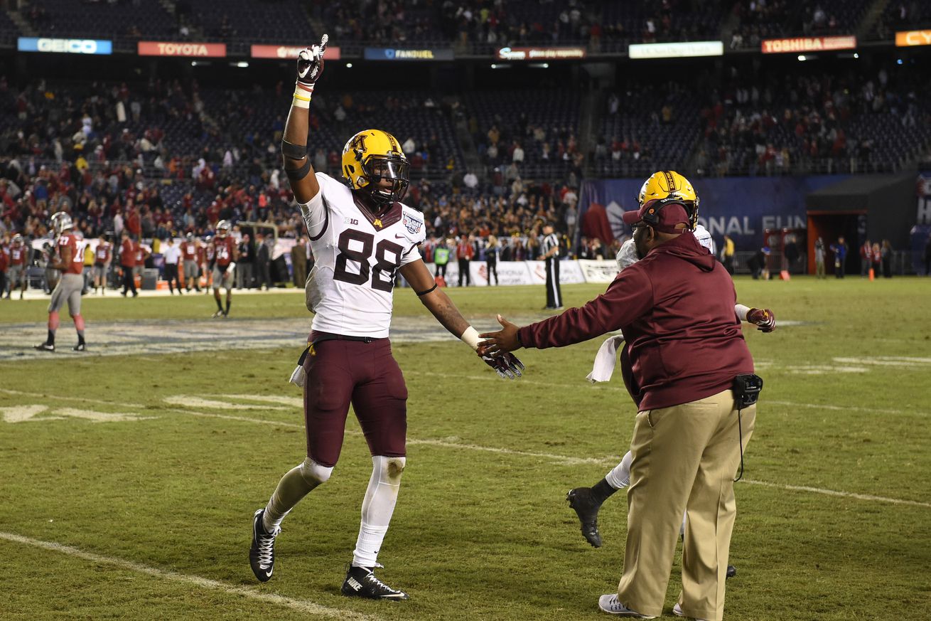 NCAA FOOTBALL: DEC 27 Holiday Bowl - Minnesota v Washington State