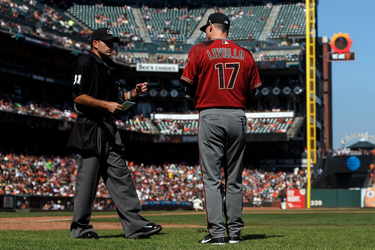 Arizona Diamondbacks v San Francisco Giants