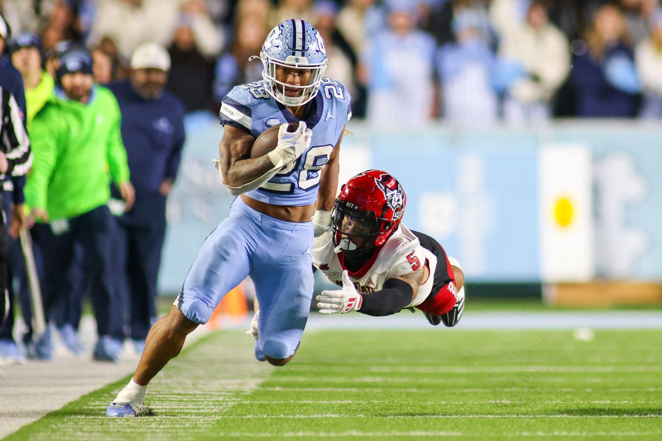 COLLEGE FOOTBALL: NOV 30 NC State at North Carolina